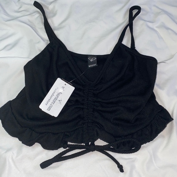 Windsor Tops - WINDSOR cropped tank